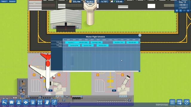 SimAirport прохождение - Увеличиваем количество рейсов. Вторая стоянка #6