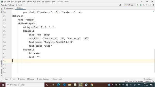 [Part-1] ? How To Create A Todo App Using KivyMD | Todo App смотреть онлайн