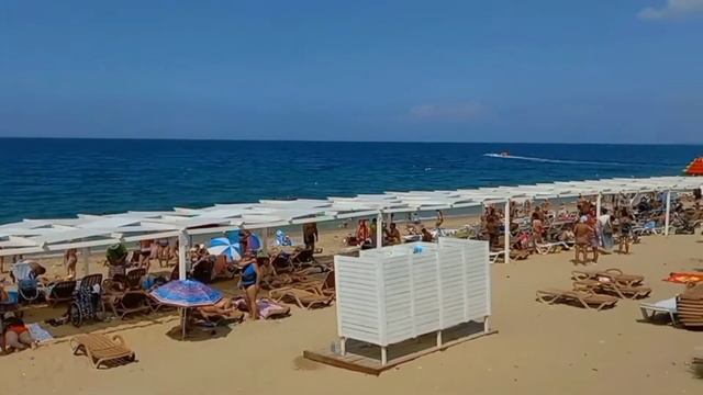 Пляж Учкуевка,Севастополь,Крым,август 2021 #Учкуевка смотреть онлайн