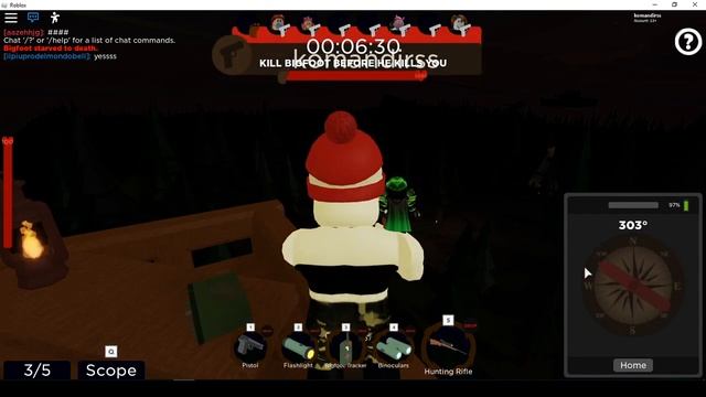 СНЕЖНЫЙ ЧЕЛОВЕК ROBLOX BIGFOOT! ВЫЖИВАЕМ И ПРЯЧЕМСЯ ОТ СНЕЖНОГО ЧЕЛОВЕКА КОТОРЫЙ ХОЧЕТ МЕНЯ УБИТЬ!! смотреть онлайн