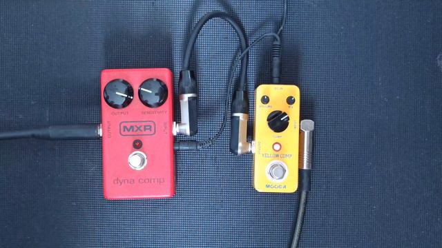 Mxr Dyna Comp vs Mooer Yellow Comp смотреть онлайн