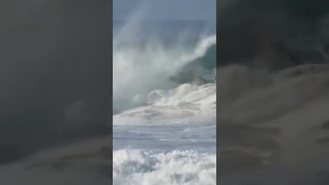 Серфер Волна Океан Море Волнорез Береговой Берег смотреть онлайн