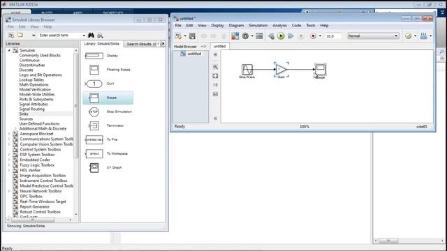 Simulink 01 Начало работы