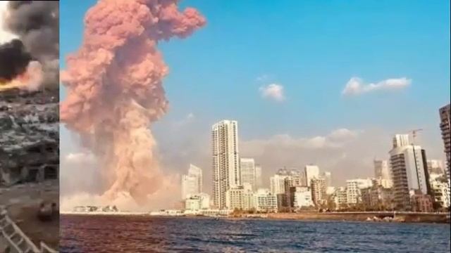 ВЗРЫВ В БЕЙРУТЕ. УЖАСАЮЩИЕ ПОДРОБНОСТИ!!!  Уничтожена гавань Бейрута — сотни раненых.