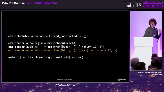 Keynote: C++ Horizons - Bryce Adelstein Lelbach - ACCU 2023 смотреть онлайн