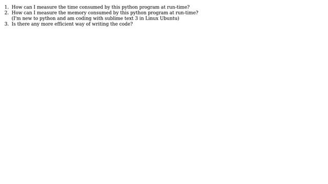Search father (x) of the number D(x) and measure time and memory consumed смотреть онлайн