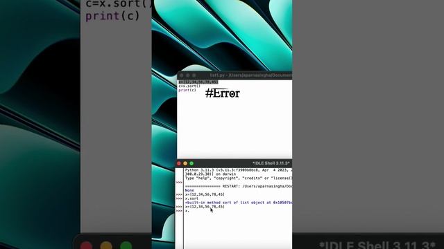 how to use the sort keyboard in the List (python)? #progra #programming смотреть онлайн