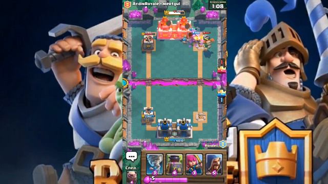 МЕГА ЭПИЧЕСКИЙ БОЙ В CLASH ROYALE смотреть онлайн