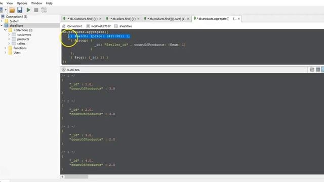 MongoDB A to Z - Video 21 - Aggregation & Piping part 2 смотреть онлайн
