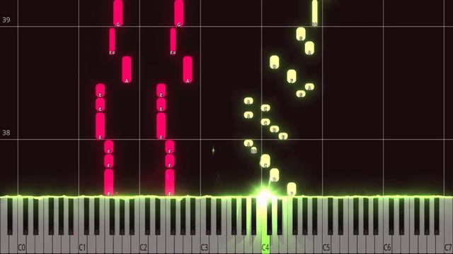 September | The Living Tombstone PIANO TUTORIAL (Sheet in the description) смотреть онлайн