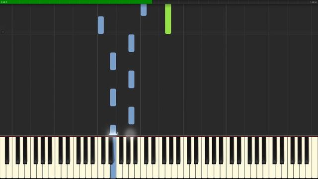 Brian Eno - By This River (Piano Tutorial Synthesia) смотреть онлайн