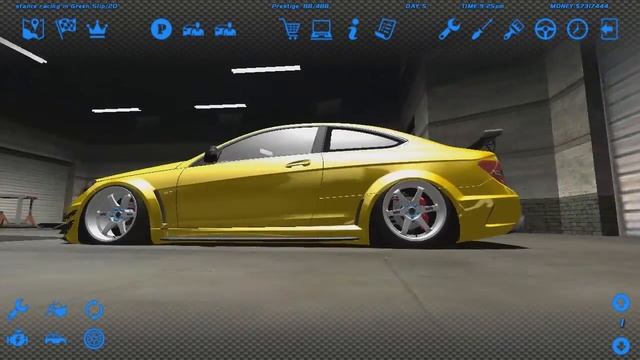 SLRR:MERCEDES C63 COUPE STANCE EDITION смотреть онлайн