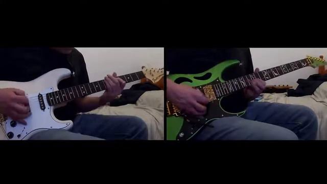 Ibanez PIA envy green vs Fender Stratocaster смотреть онлайн