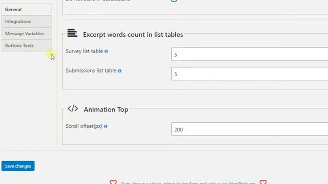 WordPress Survey Maker General Settings Overview смотреть онлайн