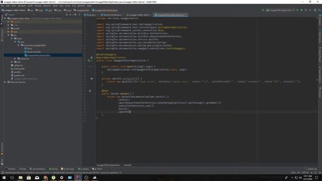 Spring MVC, REST end point documentation with Swagger смотреть онлайн