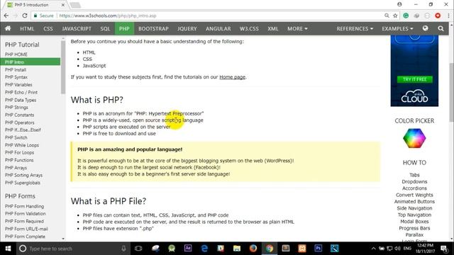 PHP MYSQL Tutorials For Beginners Speak LESSON 1 Introduction To PHP #PHP #Tutorials смотреть онлайн