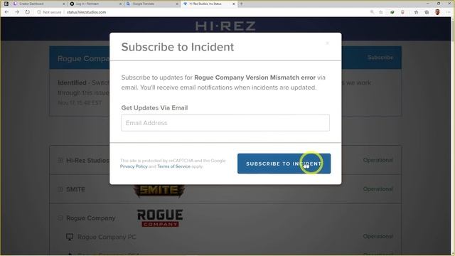 Rogue Company Version Mismatch Error Nintendo Switch issue. смотреть онлайн