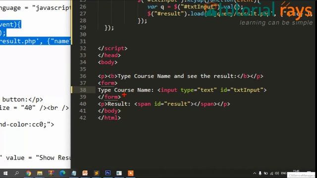 7. Jquery Ajax part-2 |Ajax Tutorials |Ajax PHP MySql Tutorials | Ajax Jquery | Tutorial Rays смотреть онлайн