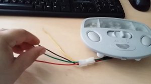 2017_07_26 Плафон лада калина. Замена ламп на светодиоды.