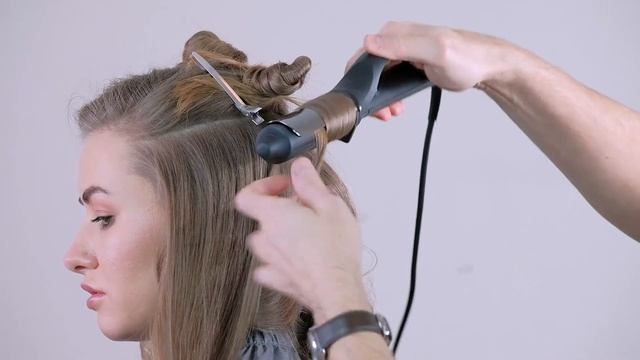 Техника волны на щипцы [Голивудские волны] - Олег Курников смотреть онлайн