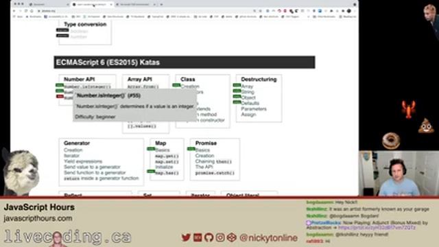 Inaugural JavaScriptHours.com stream смотреть онлайн