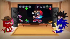 Sonic characters react to FNF Vs. Sonic.EXE 2.0 mod. (Gacha Club) (Part 1) ||No Ships!||