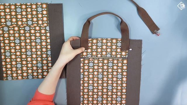 DIY TOTE & SHOULDER BAG/ Simple Daily bag/ Sewing tutorial [Tendersmile Handmade] смотреть онлайн