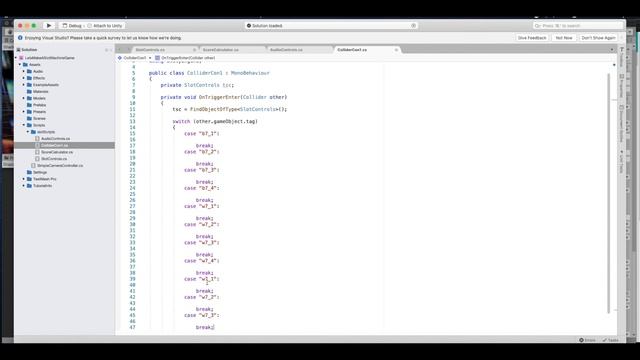 Unity Tutorial -- Let's Make A Classic Slot Machine Game! смотреть онлайн
