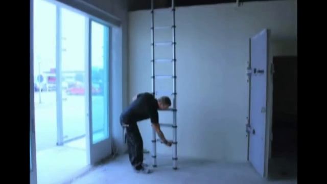 Телескопическая приставная лестница смотреть онлайн