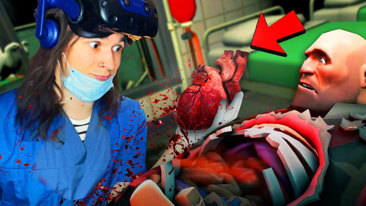 САМЫЙ ХУДШИЙ КАРДИОЛОГ В МИРЕ! (Surgeon Simulator VR: Meet The Medic) смотреть онлайн