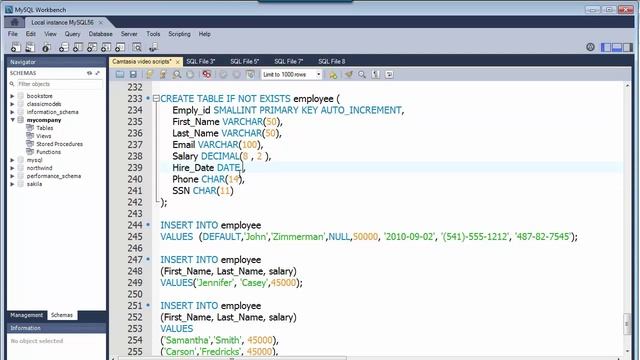 Insert Into SQL statement смотреть онлайн