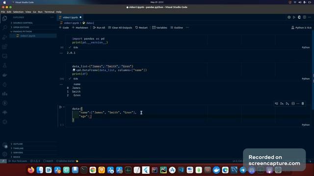 How to convert list, tuples, dictionary and JSON to Pandas data frame??????? смотреть онлайн