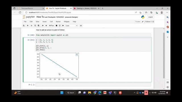 ✅ How To Add An Arrow In A Plot In Python ? смотреть онлайн