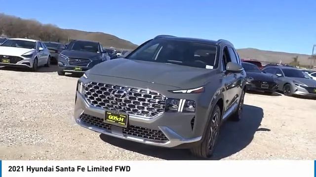 2021 Hyundai Santa Fe HEMET BEAUMONT MENIFEE PERRIS LAKE ELSINORE MURRIETA H21464 смотреть онлайн