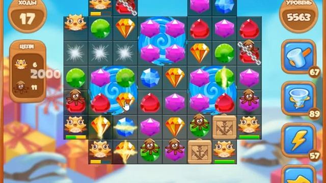 5563 уровень в игре Сокровища Пиратов. смотреть онлайн