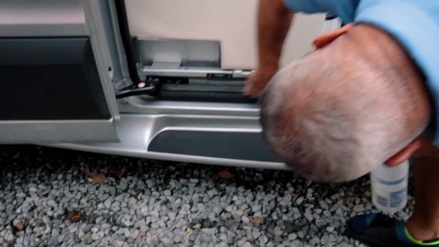 How To ADJUST FORD TRANSIT SLIDING DOOR DIY / Easy Open & Close Class B Tips & Tricks смотреть онлайн