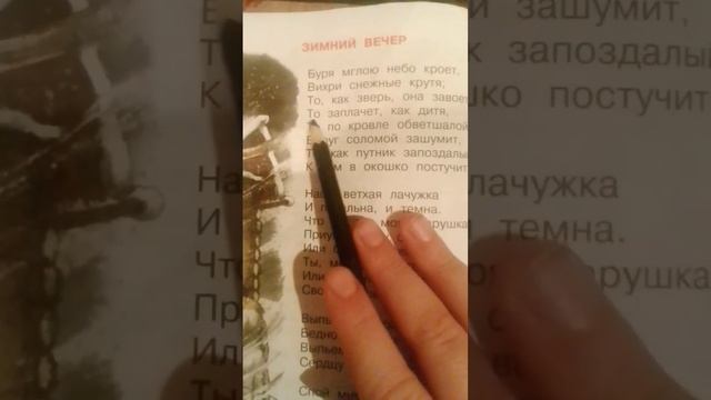 буря мглою небо кроет#пушкин#зимнийвечер#стихотворение смотреть онлайн