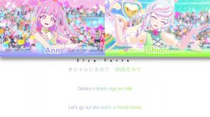 Lady・Lady・Lady | Ann & Shiori | FULL & LYRICS (KAN/ROM/ENG) | Aikatsu Planet