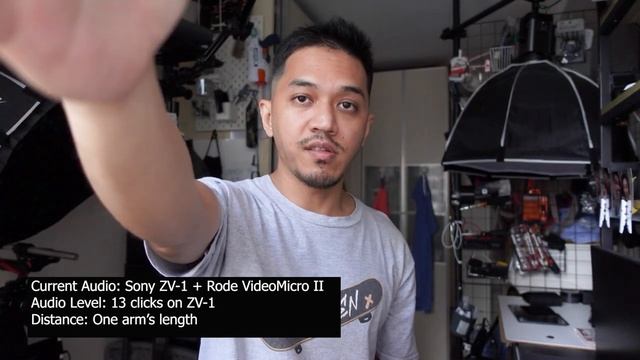 Sony ZV 1 + Rode VideoMicro II Audio Settings + Sound Tests смотреть онлайн