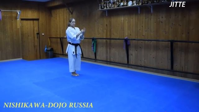 Вадо-рю каратэ/ ката Дзиттэ смотреть онлайн