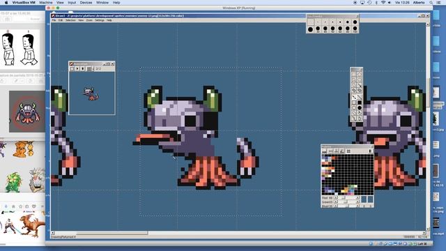 PIXEL ART TIME LAPSE #38 - Platformer Enemy Character Animation смотреть онлайн