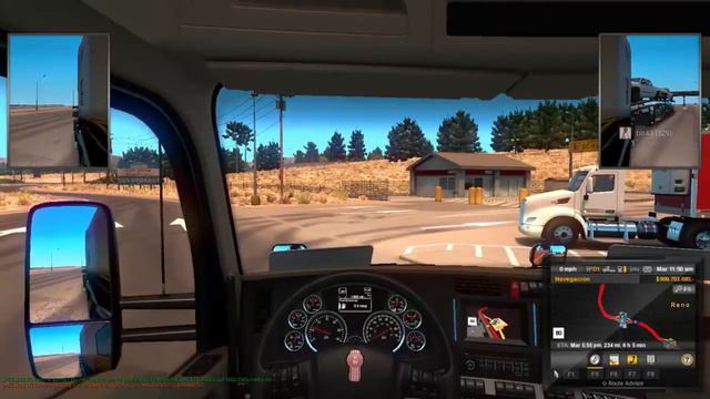 AMERICAN TRUCK SIMULATOR MULTIPLAYER. 2/3 PRIMERA RUTA CON AMIGOS смотреть онлайн