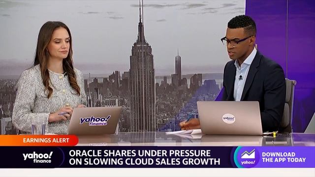 Oracle stock falls on slowing cloud sales growth смотреть онлайн