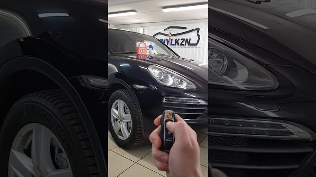 Porsche Cayenne - отполировали и забронировали кузов, установили Starline S96 V2 с GSM, GPS, LTE смотреть онлайн