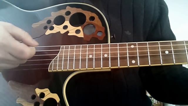 Ovation Applause AE48 Acoustic Electric Shallow Body Guitar смотреть онлайн