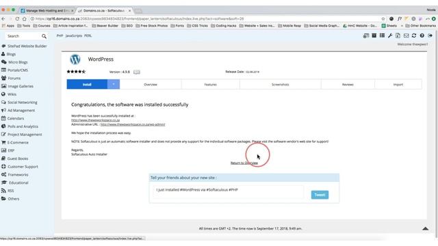 Creating your first WordPress website with domains co za смотреть онлайн
