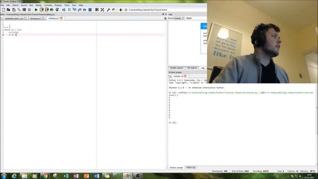 Python 3.6: How to Create "WHILE" Loops смотреть онлайн