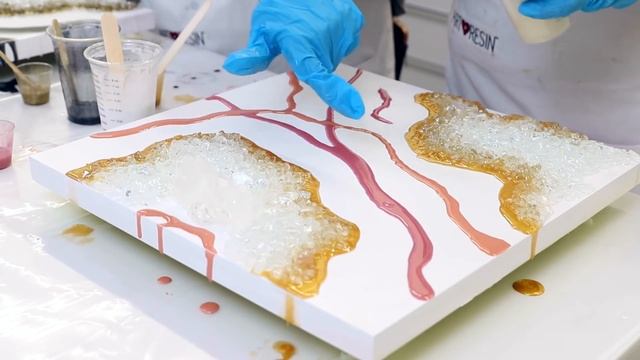 How To Make Resin Geode Art For Beginners смотреть онлайн
