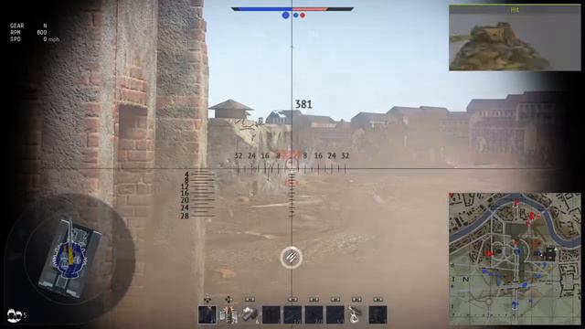 Tiger H1 - One Badass Tank - War Thunder Gameplay смотреть онлайн
