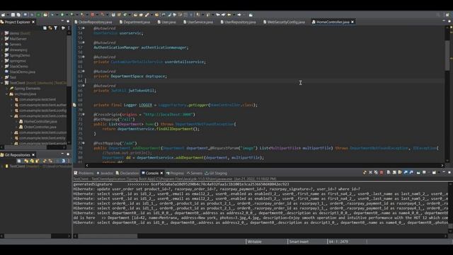 Online Store Project Using Spring-Boot | ReactJs смотреть онлайн